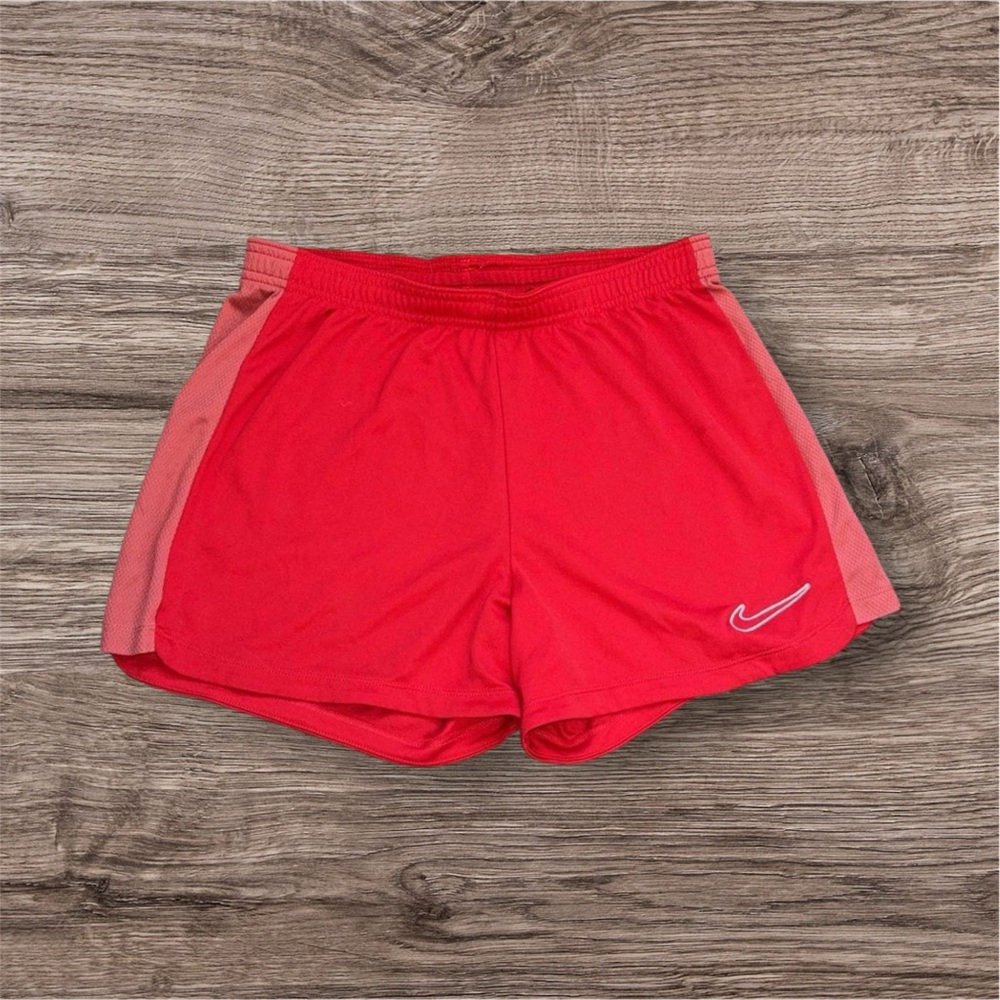 Nike Women's Vibrant Red Athletic Shorts